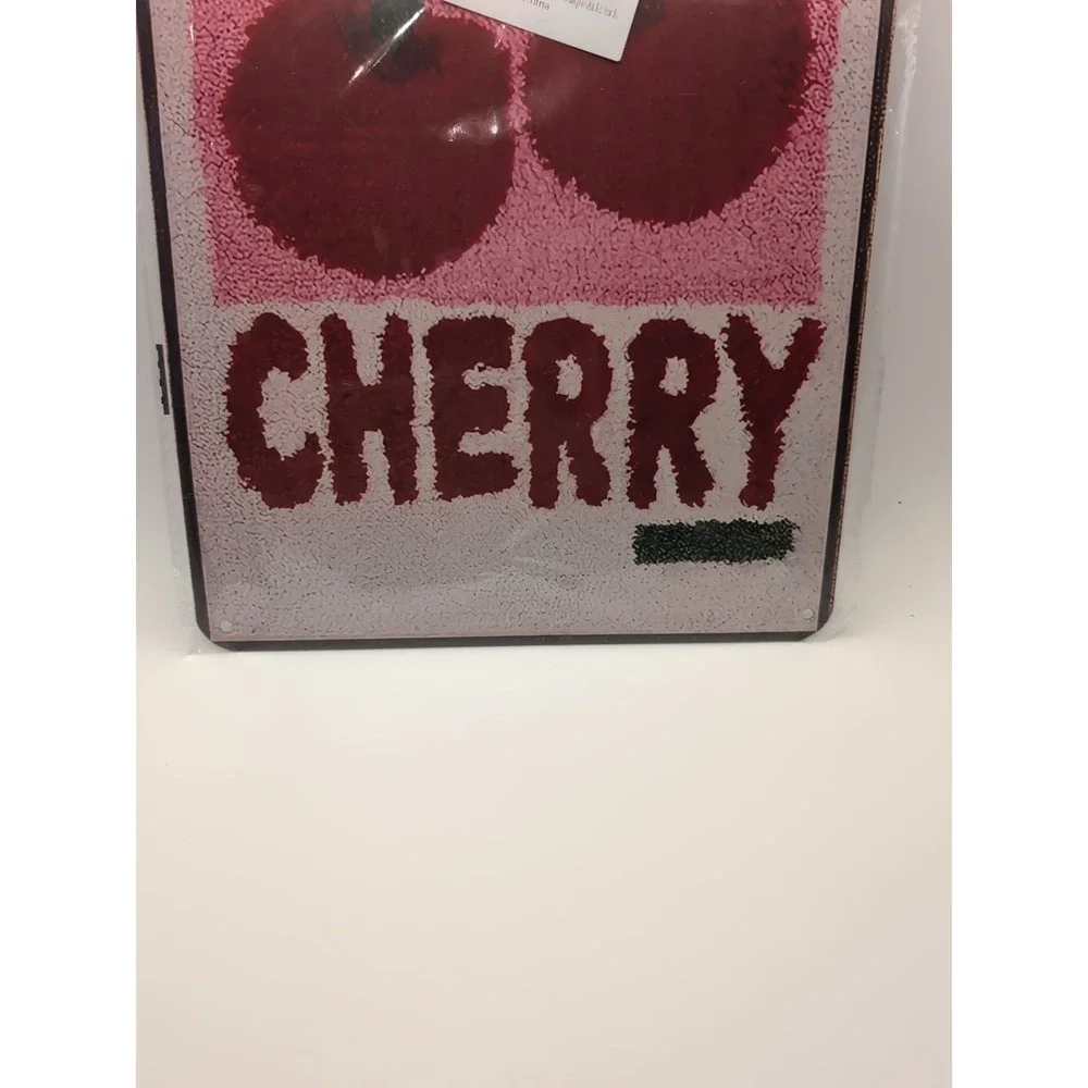 Cherry-Steel Decor Sign 12x8‎